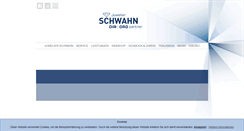 Desktop Screenshot of juwelier-schwahn.de